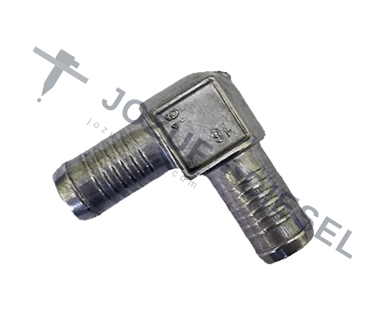16x16mm L-Shape 90° Elbow Fuel Pipe Connector 4