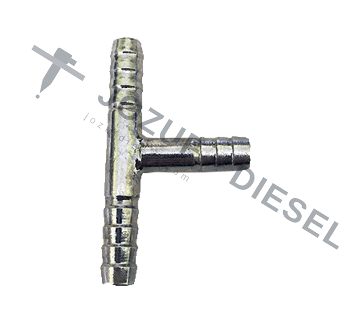 8mm T-Shape Diesel Fuel Pipe Connector 2