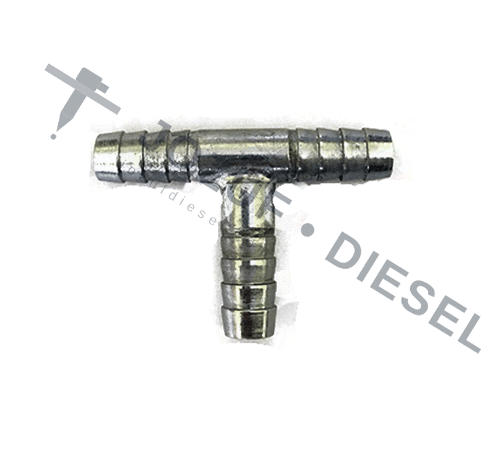 10mm T-Shape Diesel Fuel Pipe Connector 2