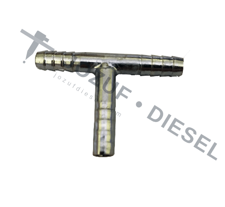 6mm T-Shape Diesel Fuel Pipe Connector 2